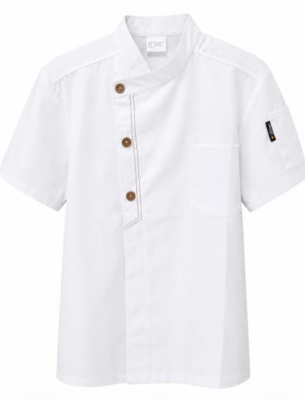 CHAQUETA BLANCA MANGA CORTA T: 2XL