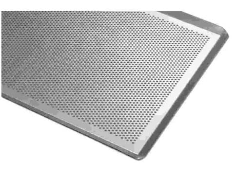BANDEJA DE ALUMINIO PERFORADA 40X60 CM