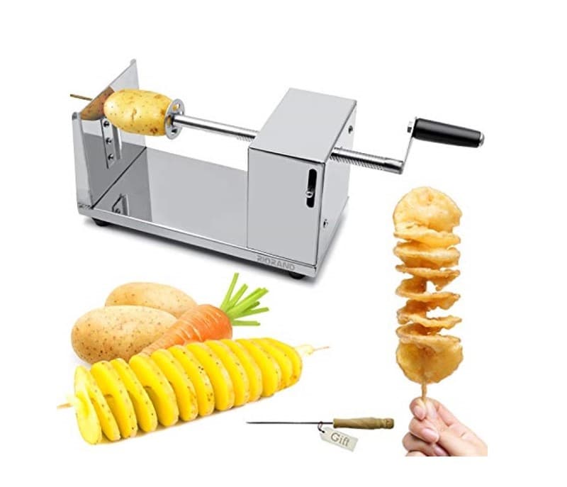 CORTADOR DE PAPAS, FORMA DE ESPIRAL.