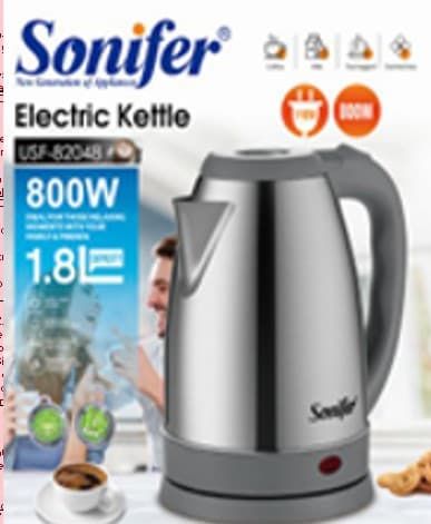 TETERA ELÉCTRICA 1.8 LITROS / 60.86 OZ SONIFER110V/60HZ
