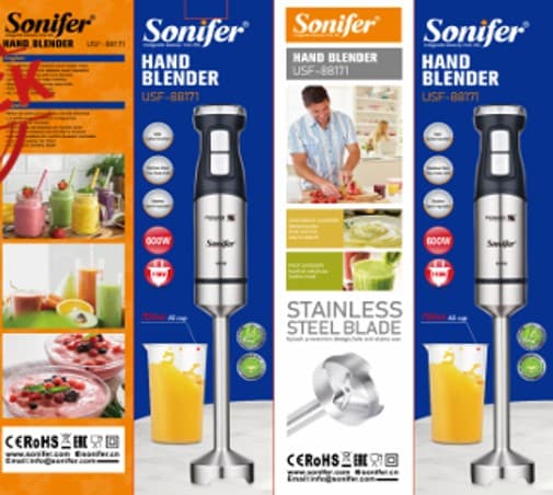 BATIDORA DE INMERSION SONIFER 110V/60HZ