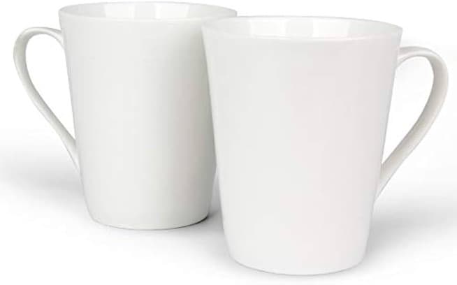 TAZA DE CERÁMICA BLANCA