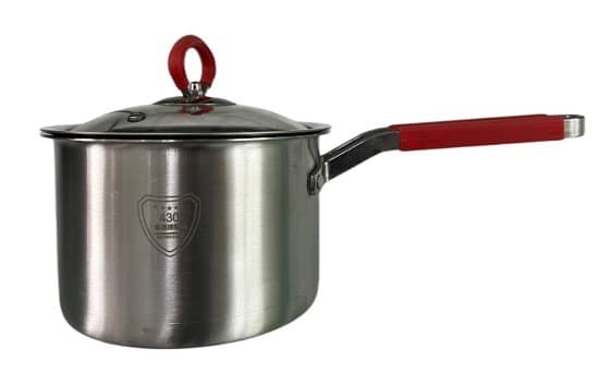 SARTEN DE INDUCCIÓN INOX CON TAPA 2 LITROS