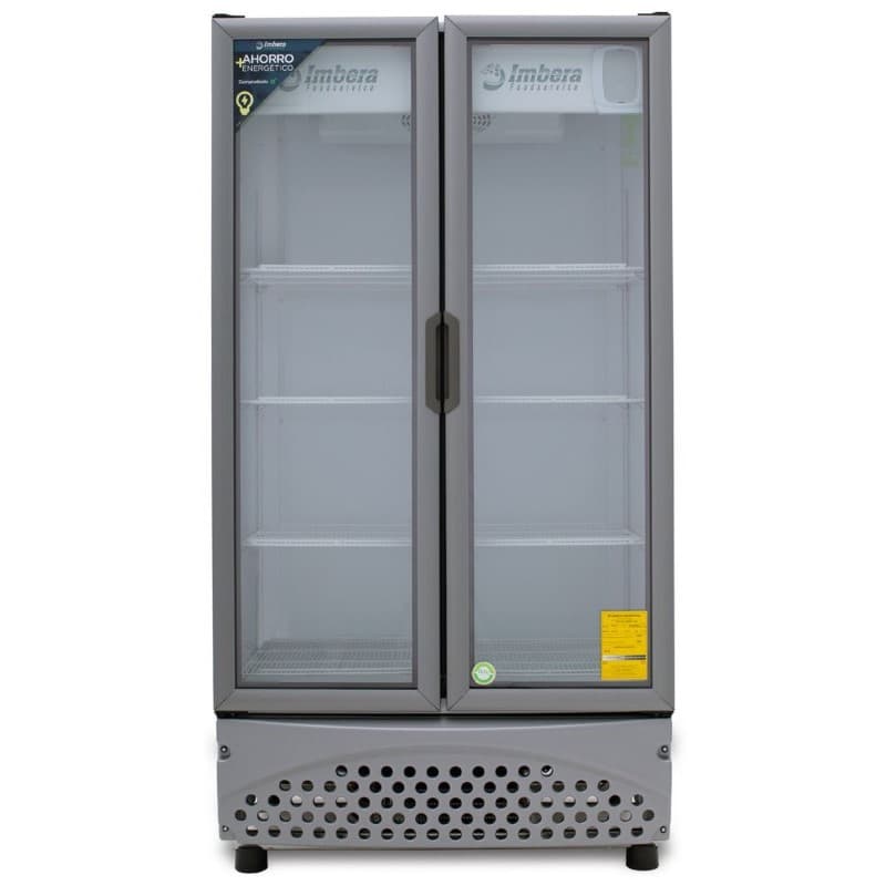 REFRIGERADOR 2 PUERTAS DE VIDRIO 26' IMBERA