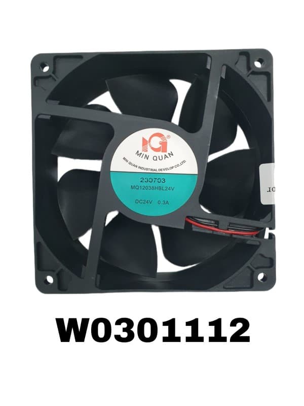 ABANICO CONDENSADOR PARA EQUIPS CHEFS FACTORY ATDC12~26.8V/ 0.3A / 3W / 3200RPM / 132CFM / 7.8mmH2O/