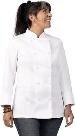 CHAQUETA BLANCA DAMA MANGA LARGA T:M CHECKEDOUT