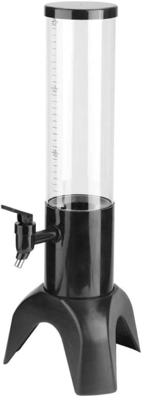 Torre de cerveza de policarbonato con tapa 1.5 litros cod:xf-3