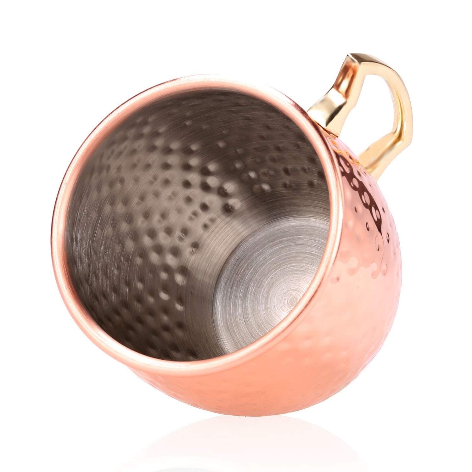 VASO MOSCOW MULE AINOX ROSE 550ML 