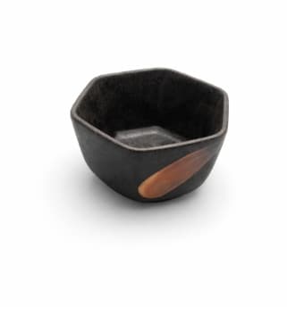 RAMEKIN DE CERÁMICA NEGRO 8.8X5.3 CM
