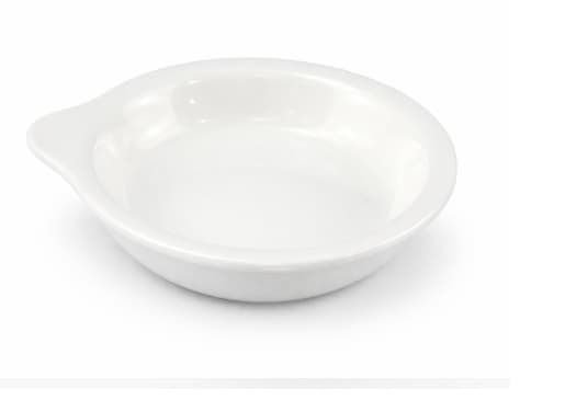 RAMEKIN DE CERÁMICA BLANCA  4.75"