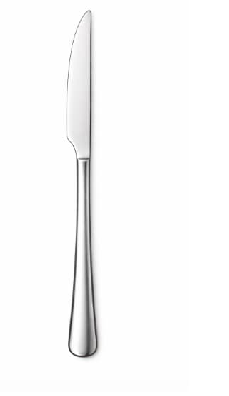 CUCHILLO CARNE PLATEADO MATE  