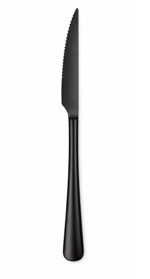 CUCHILLO CARNE NEGRO MATE  