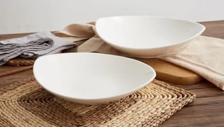 BOWL DE CERÁMICA BLANCO 8"