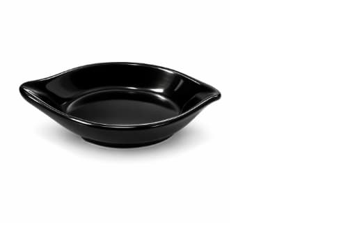 RAMEKIN DE MELAMINA NEGRO 13.2X7.1X3.4CM