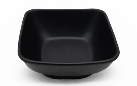 BOWL DE MELAMINA NEGRO 12x12x6CM/4.7