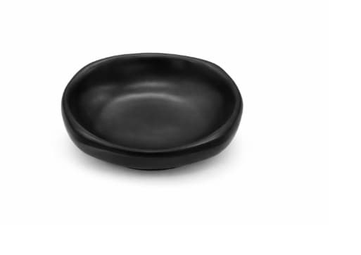 RAMEKIN DE MELAMINA NEGRO 8X8X2.7CM