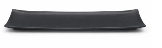 BANDEJA DE MELAMINA NEGRA RECTANGULAR 28x11x2.7CM/11