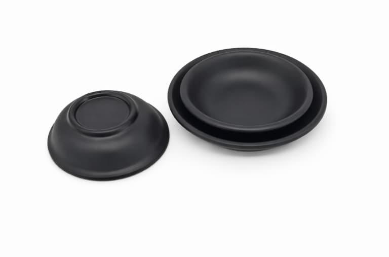 RAMEKIN DE MELAMINA NEGRO 7.3X7.3X2CM