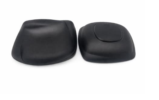 PLATO DE MELAMINA NEGRO CUADRADO 16*15.5*4.5CM/6.5