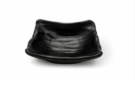 RAMEKIN DE MELAMINA  NEGRO 9X8.5X4CM