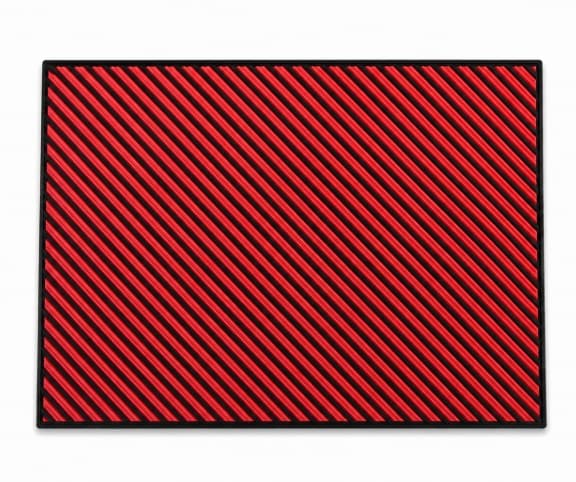 TAPETE DE BAR ROJO 30*40 CM