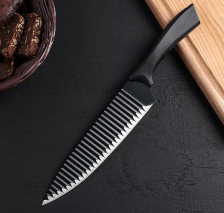 CUCHILLO CHEF RAYADO 8" PL-010