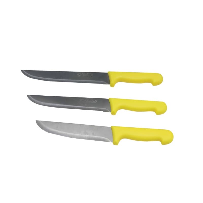CUCHILLO CARNICERO AMARILLO 9"