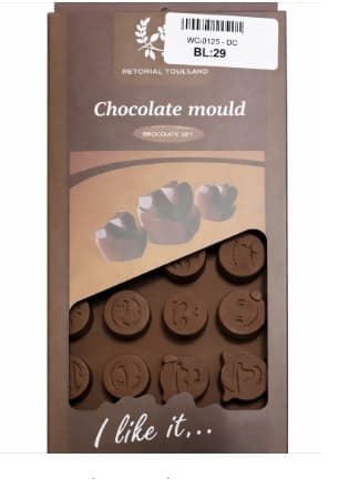 MOLDE CHOCOLATE CARAS