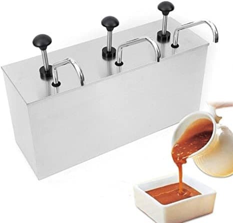 DISPENSADOR DE SALSA 4+4+4 LITROS
