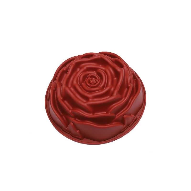 MOLDE DE SILICONA ROSA 26x8CM