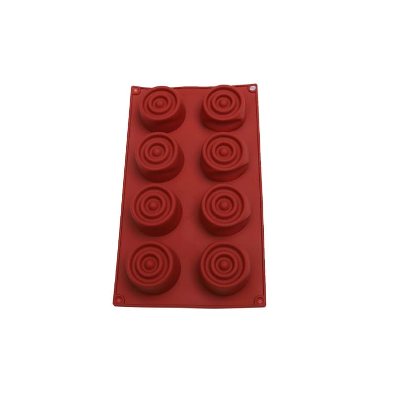 MOLDE DE SILICONA ROLLOS #8 28X17CM