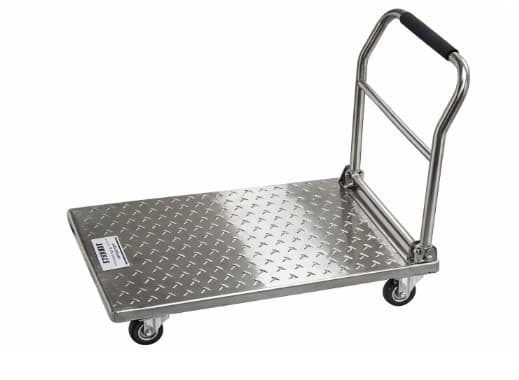 CARRO TRANSPORTADOR INOX 100x60x90 CM