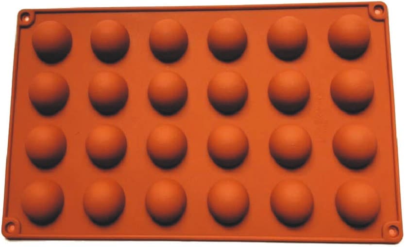 MOLDE DE SILICONA 24 SEMIESFERAS
