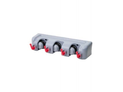 ORGANIZADOR PARA 3 ESCOBAS Y 4 PAÑOS 26X6.2X8 CM