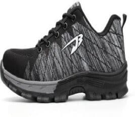 ZAPATO SEGURIDAD NEGRO/GRIS T: 42