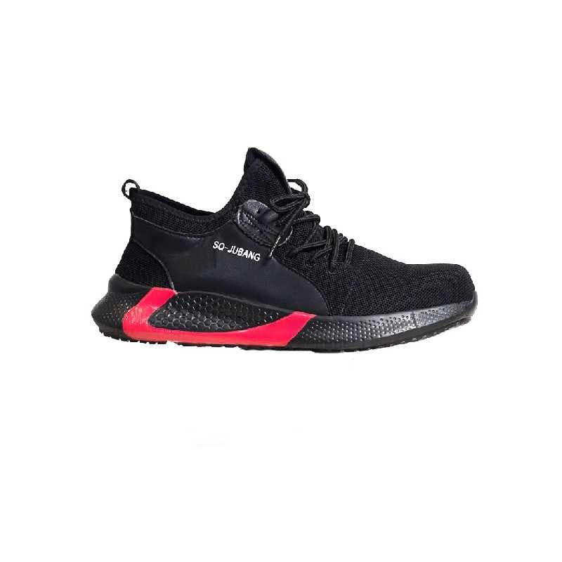ZAPATO SEGURIDAD NEGRO/ROJO T: 40