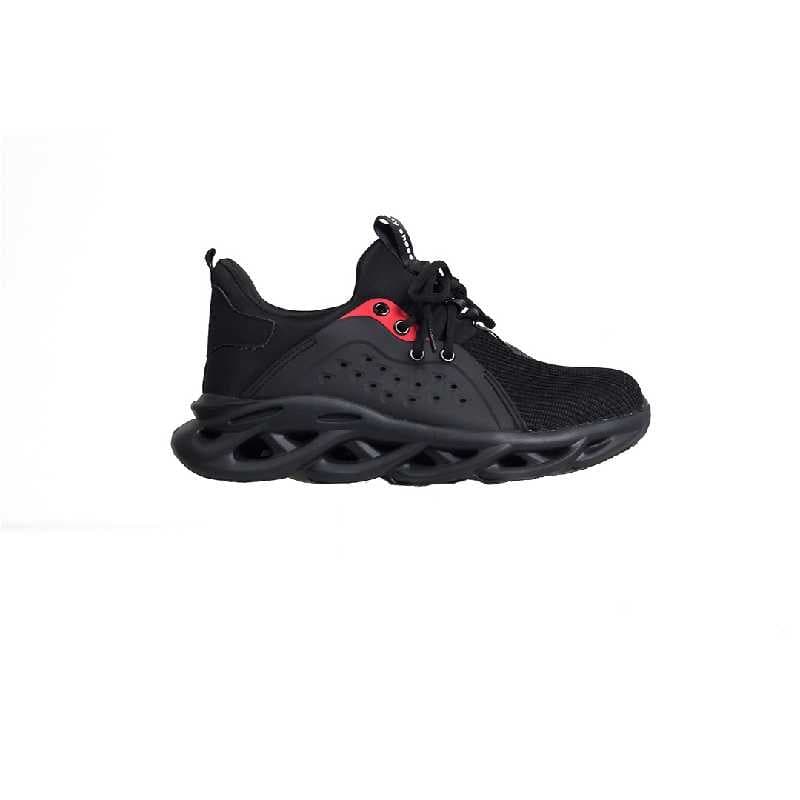 ZAPATO SEGURIDAD NEGRO/ROJO T: 42