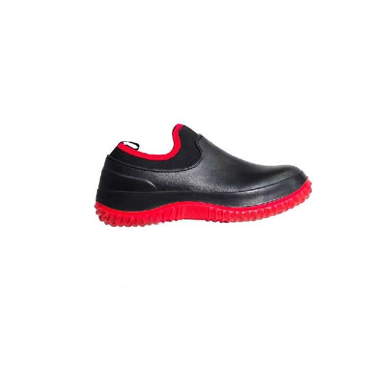 ZAPATO CHEF NEGRO/ROJO T: 41