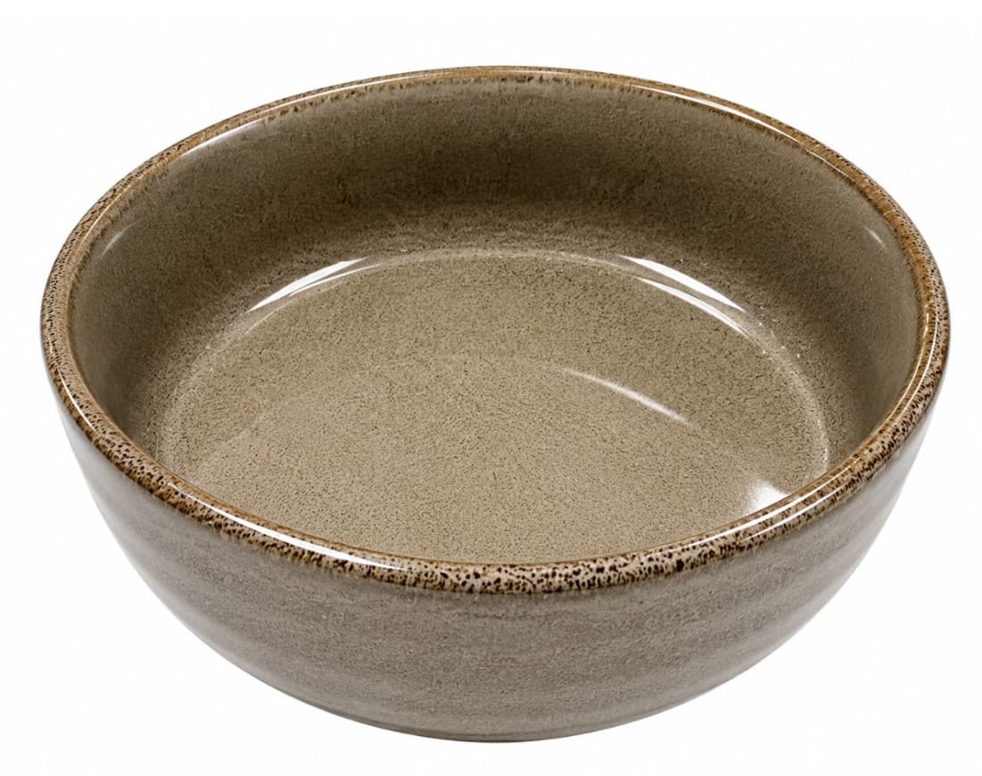 BOWL DE CERÁMICA REDONDO VERDE 6" / 16.5x5 cm