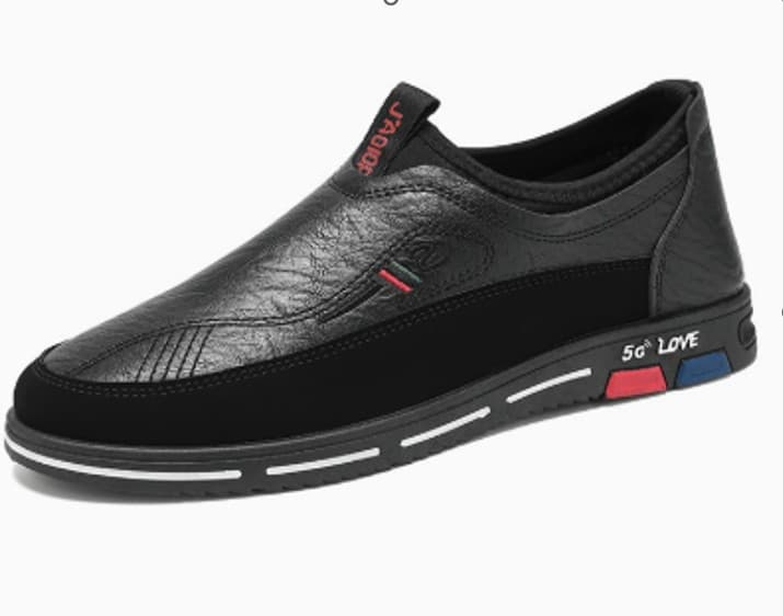 ZAPATO DE CHEF NEGRO CON RAYA BLANCA TALLA:42