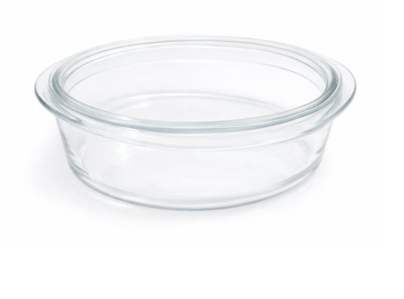 REFRACTARIA REDONDA CON TAPA 1.9LT 27.5X22.5X6.8CM