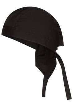GORRO PAÑOLETA NEGRO