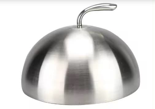 TAPA INOX DE HAMBURGUESA 24 CM