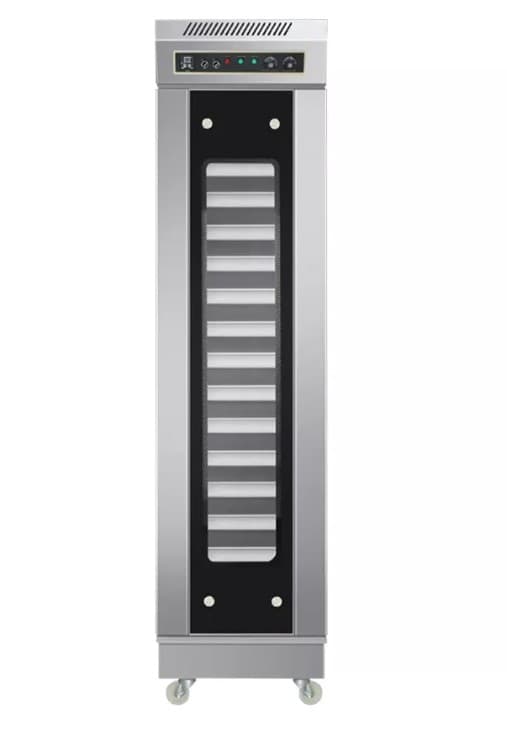 FERMENTADORA DE ACERO INOXIDABLE PARA 16 BANDEJAS 40x60 CM