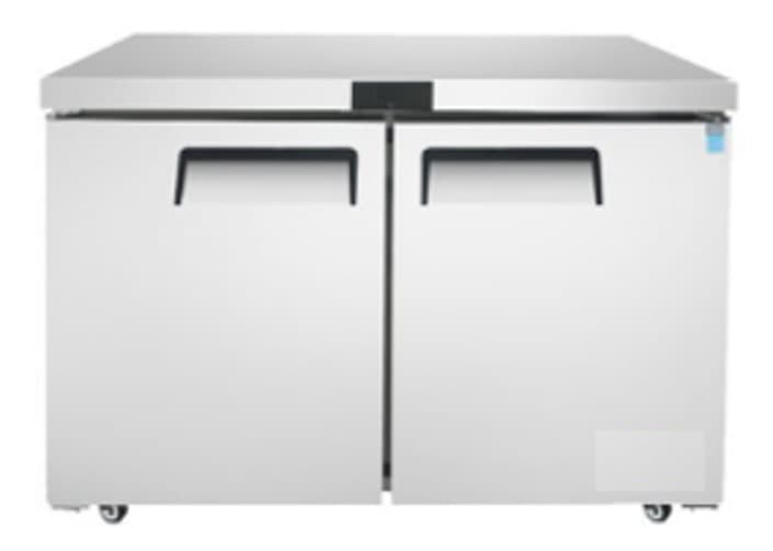 MESA REFRIGERADA 2 PUERTAS 60" 153×76×92CM CHEFS FACTORY