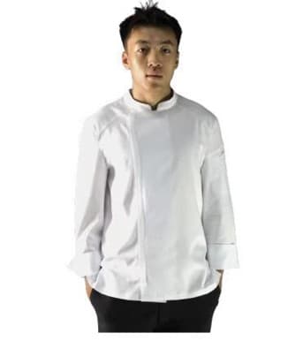 CHAQUETA BLANCA CABALLERO MANGA LARGA T: L CHECKEDOUT