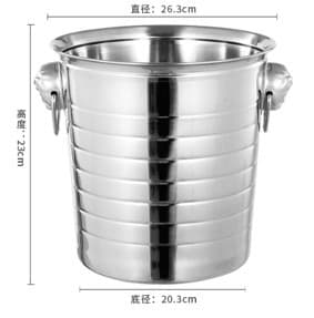 HIELERA INOX 23x26.3CM / 7L