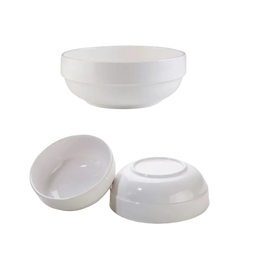 BOWL DE MELAMINA BLANCO 5.5