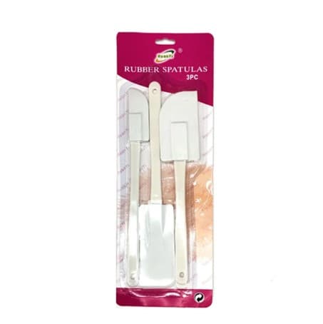 ESPATULA SILICONA SET 3 PCS