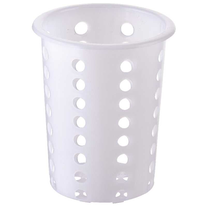 CILINDRO PLASTICO DE CUBIERTOS 14.5*8.5CM